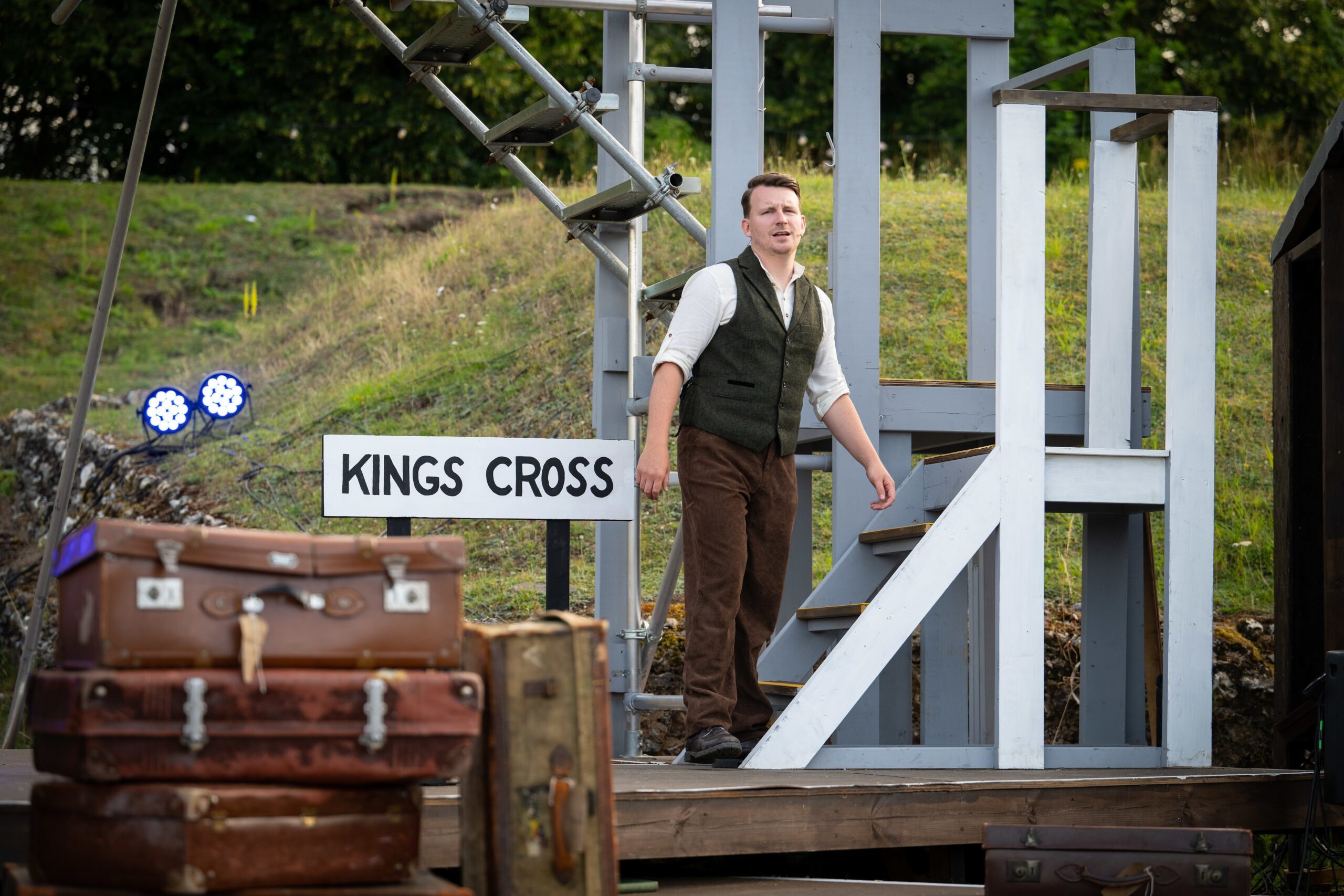 The Railway Children at St Albans Roman Theatre. Photo by Elliott Franks.