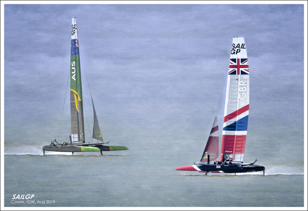 Sail GP Cowes 2019 by Paul Johnson