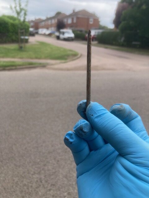 Some of the dangerous items found in the New Greens area.