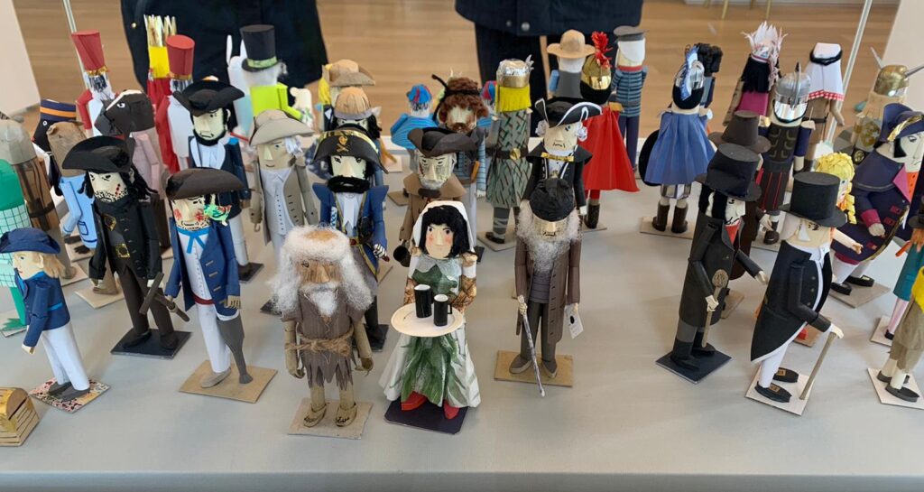Some of John Wheeler's creations.