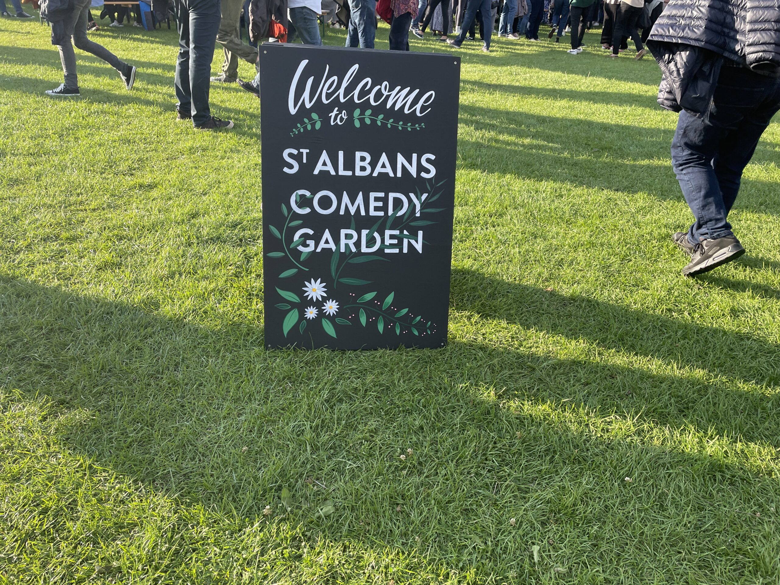St Albans Comedy Garden 2023.