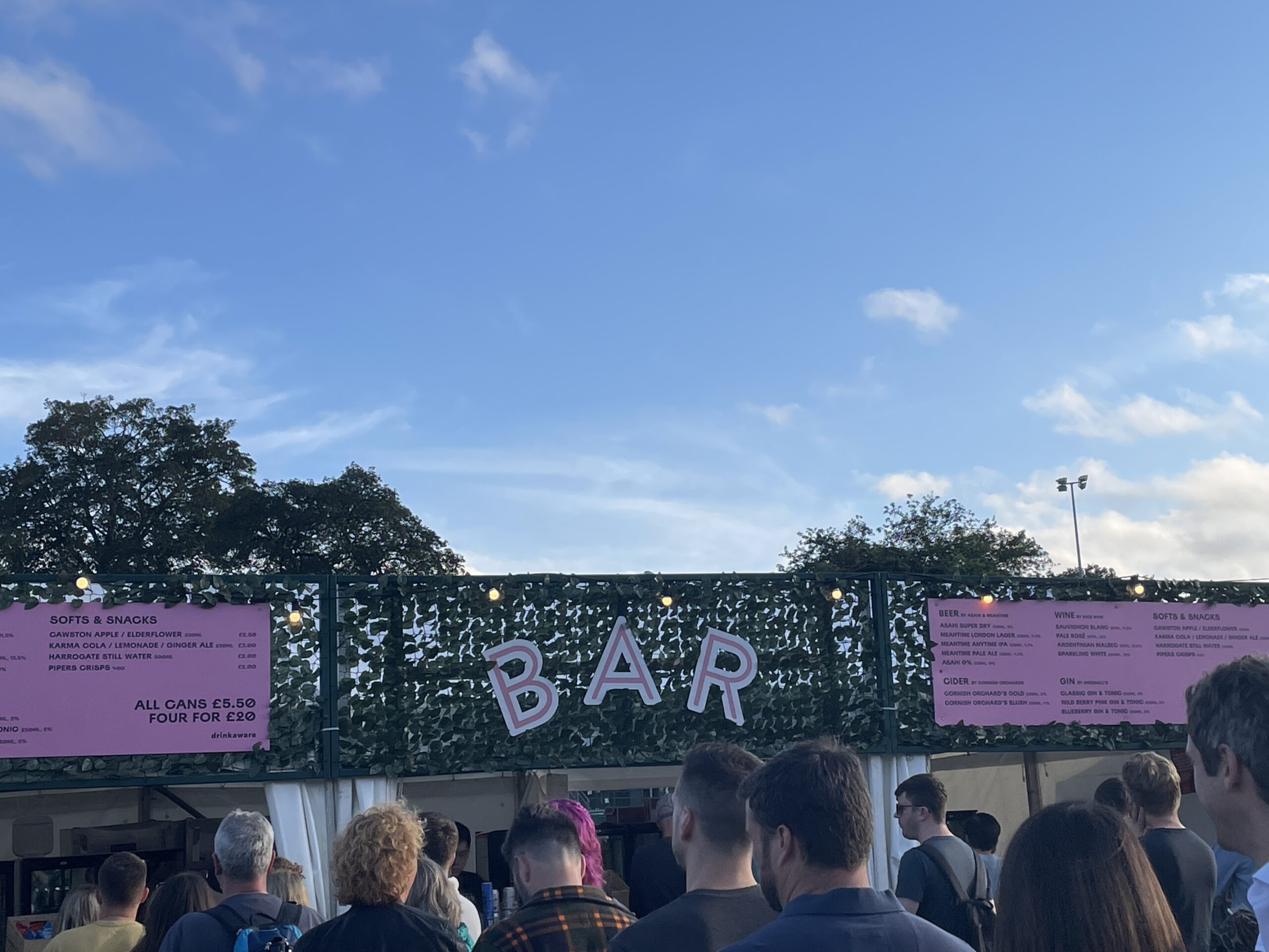 St Albans Comedy Garden 2023.
