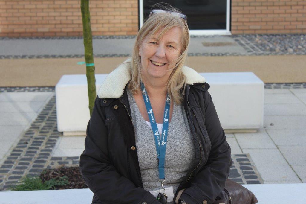 Outreach worker Mags Matthews.