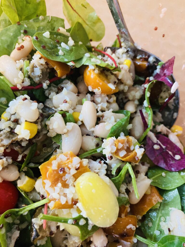 Quinoa salad.