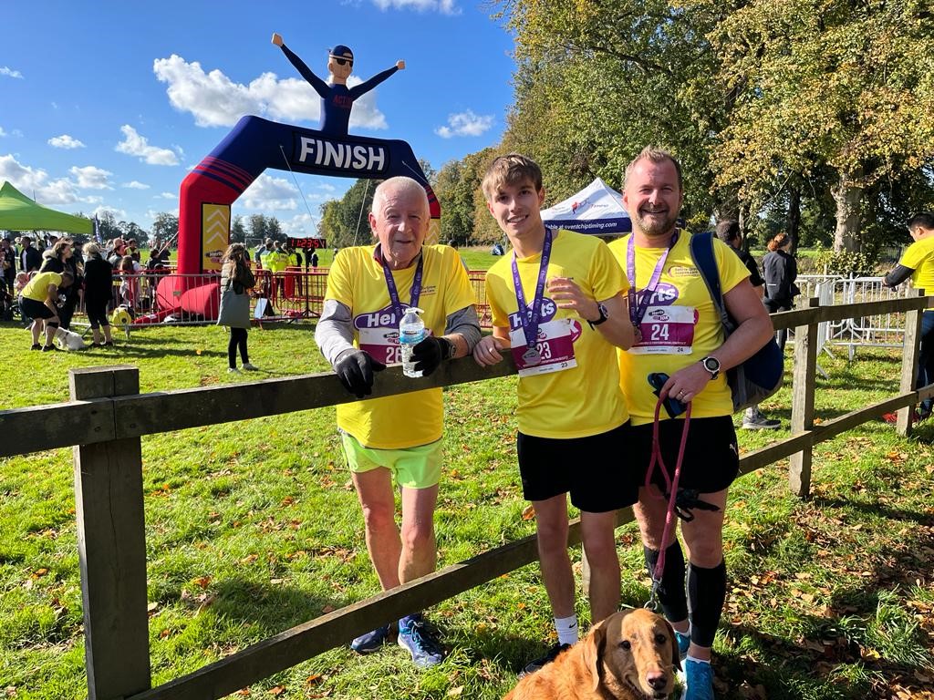 The Newton men at a previous Herts 10K.