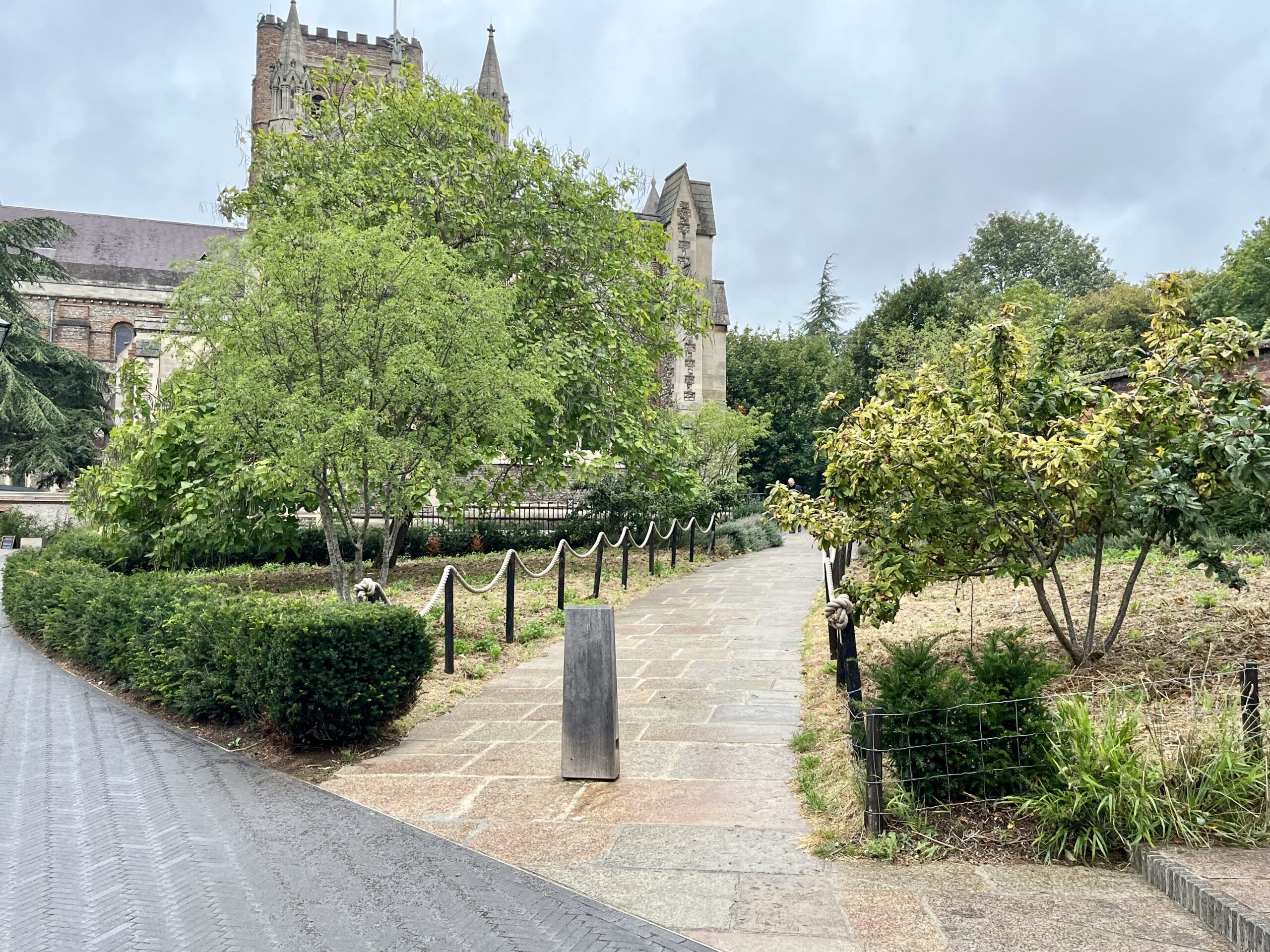 Sumpter Yard at St Albans Cathedral.