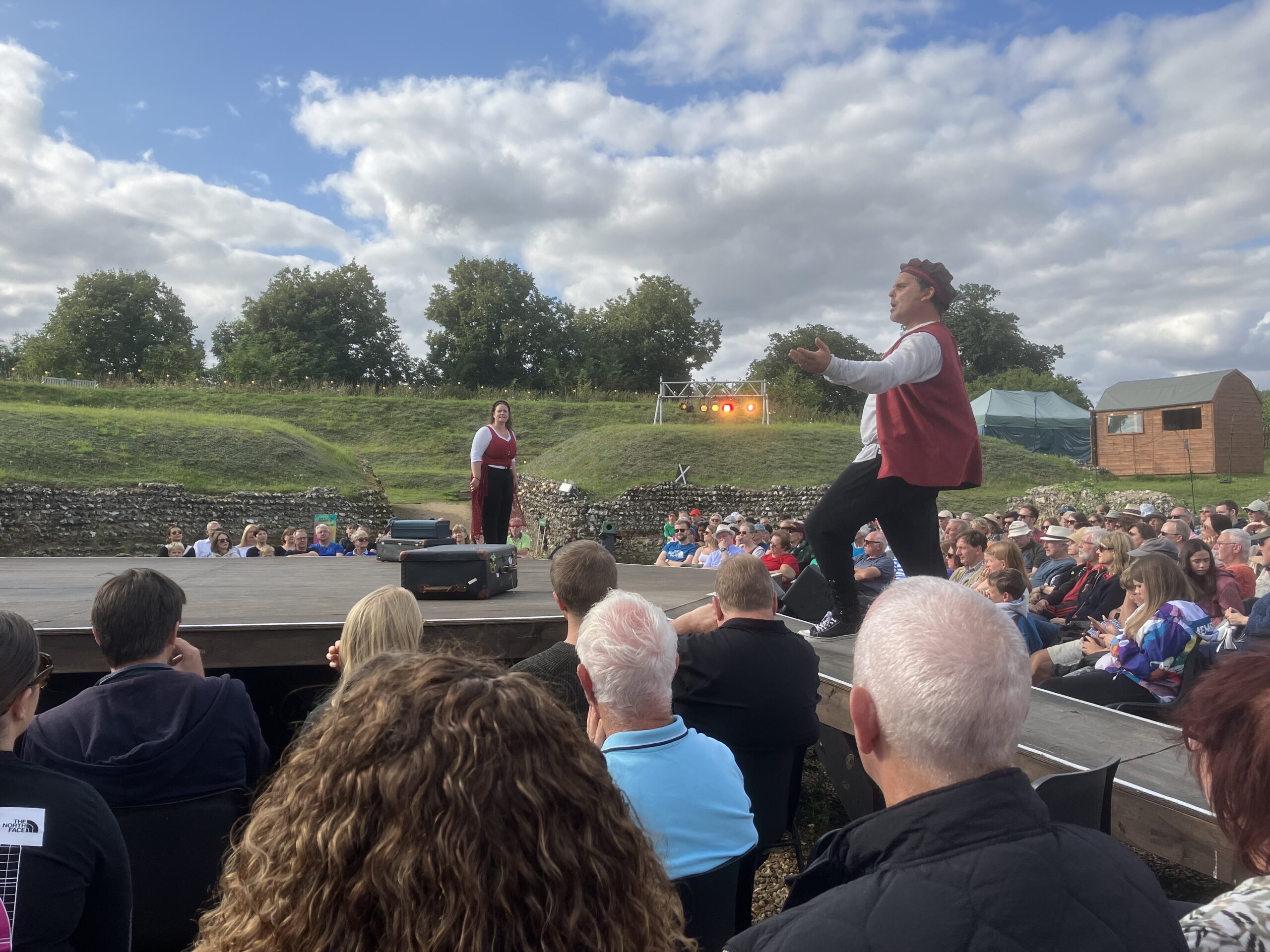 Comedy of Errors at the Roman Theatre Festival.