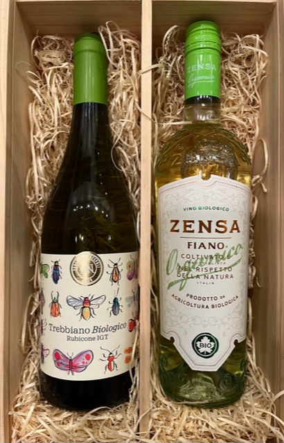 Poderi dal Nespoli Trebbiano Biologico, Rubicone IGT and Zensa Fiano Organico.