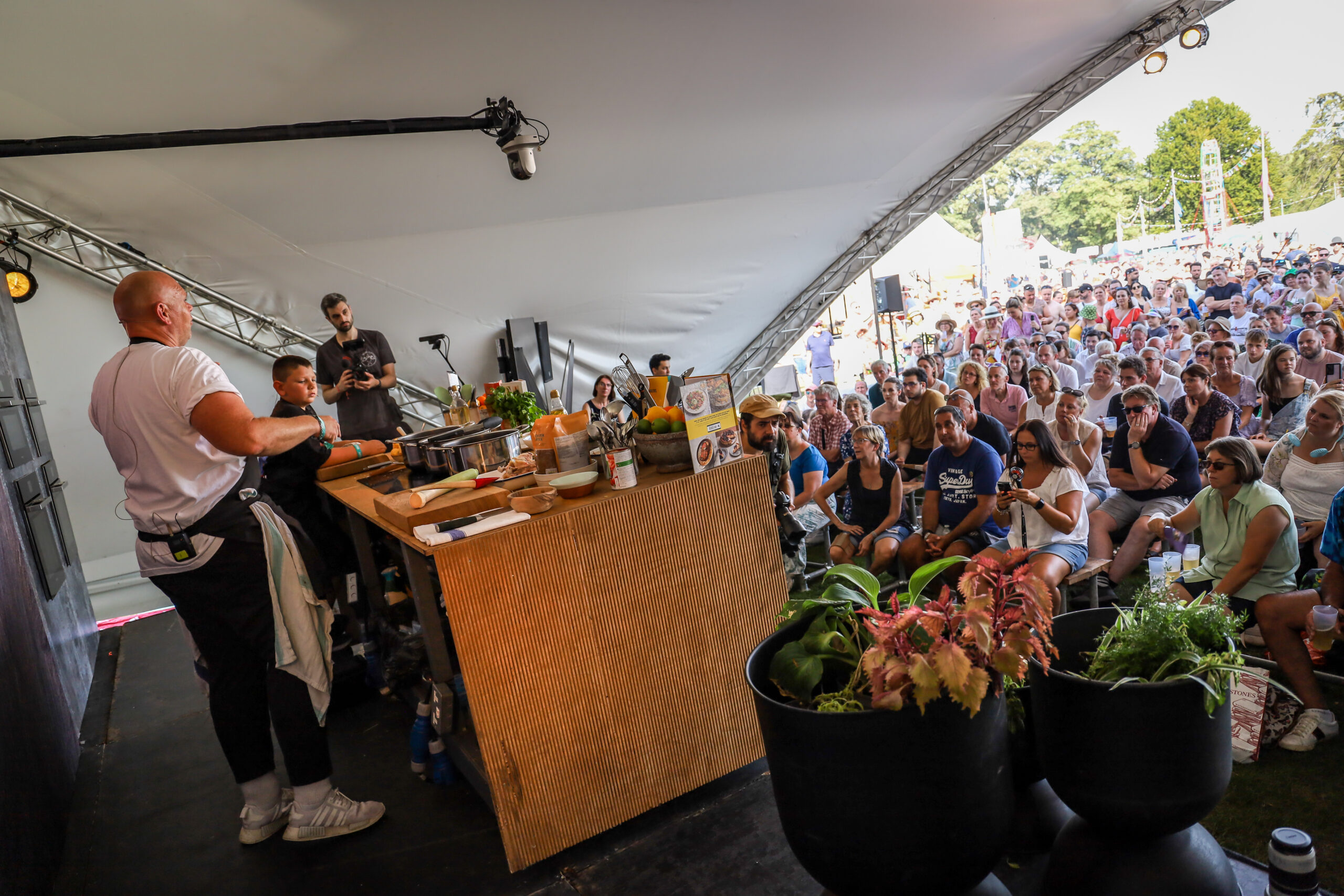 Pub in the Park St Albans 2023. Photo: Steve Fothergill.