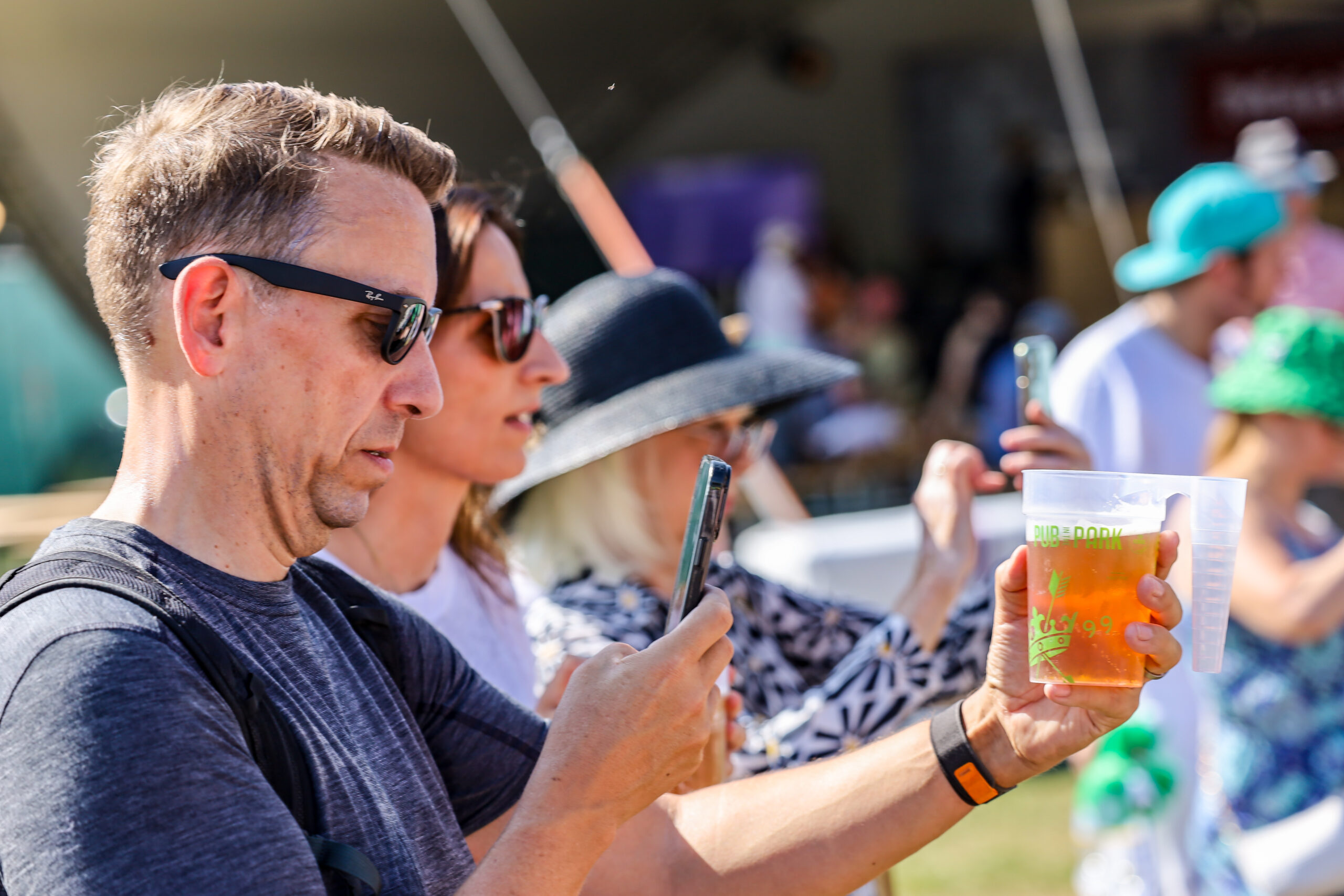 Pub in the Park St Albans 2023. Photo: Steve Fothergill.