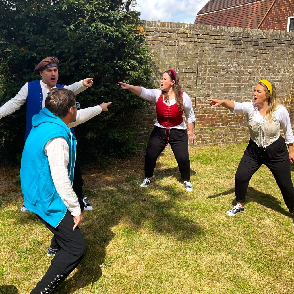 Comedy of Errors at the Roman Theatre Festival.