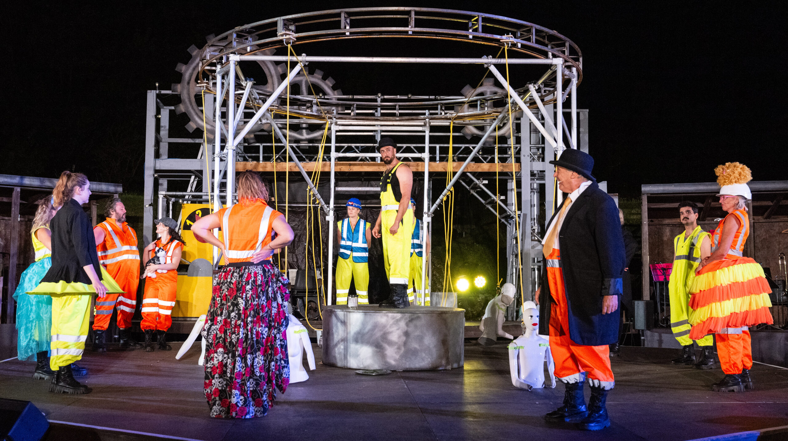 'THE THREEPENNY OPERA' at the Roman Theatre photo by Elliott Franks.