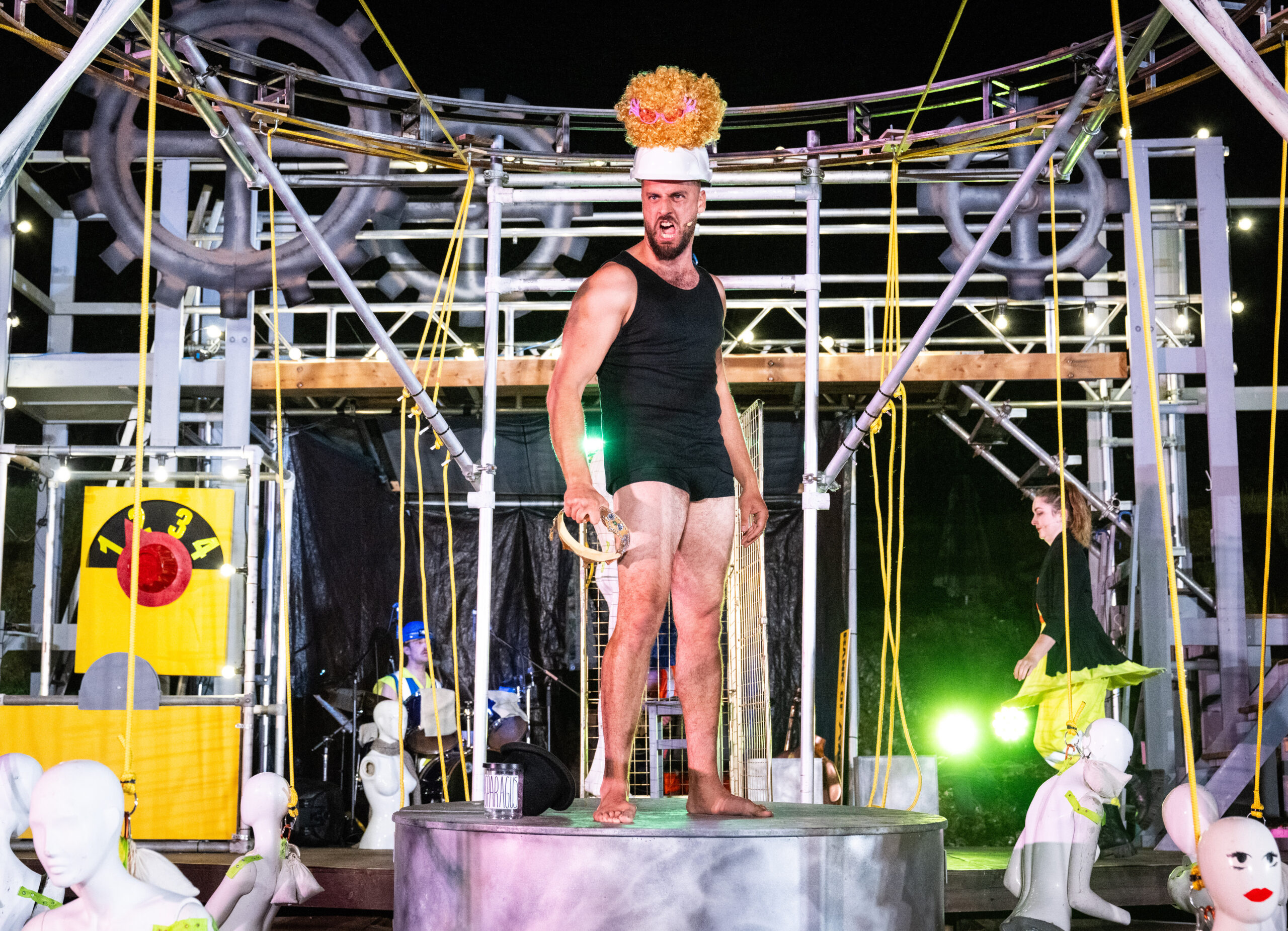 'THE THREEPENNY OPERA' at the Roman Theatre photo by Elliott Franks.