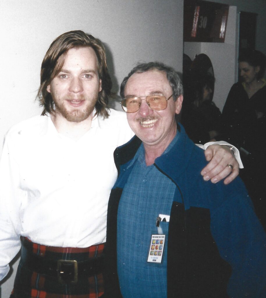 Ewan McGregor and Alex Brown.