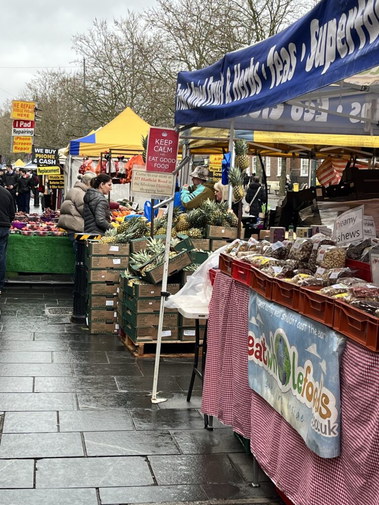 St Albans Charter Market.