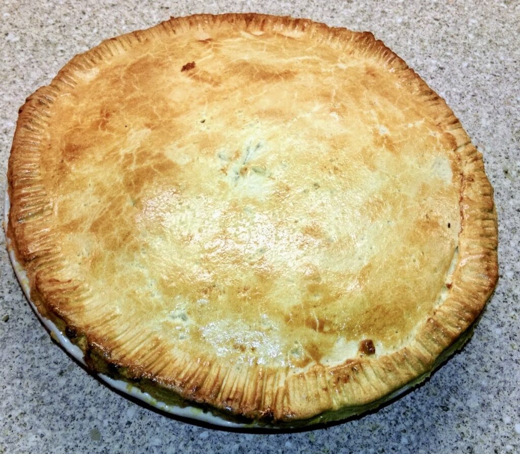 Good old-fashioned apple pie.