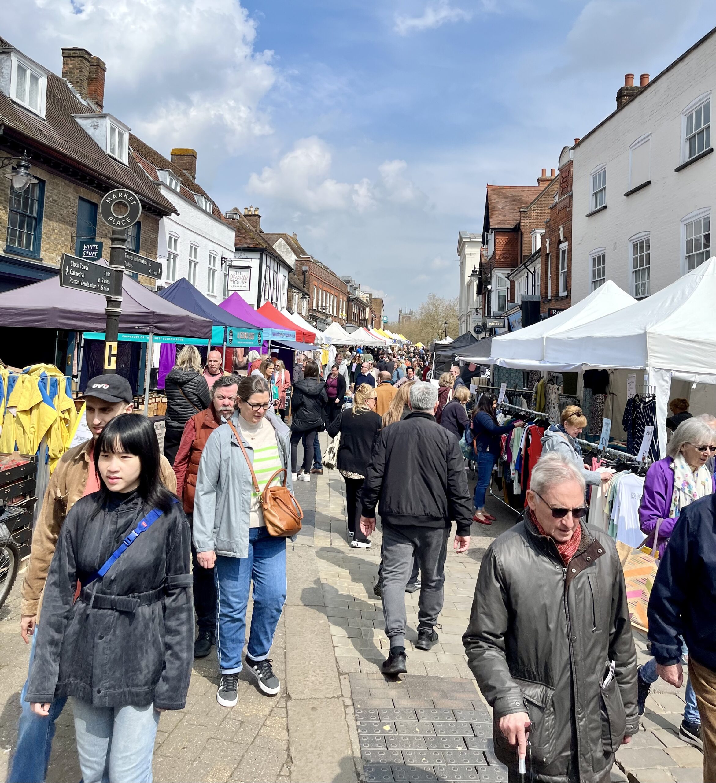 St Albans Charter Market.