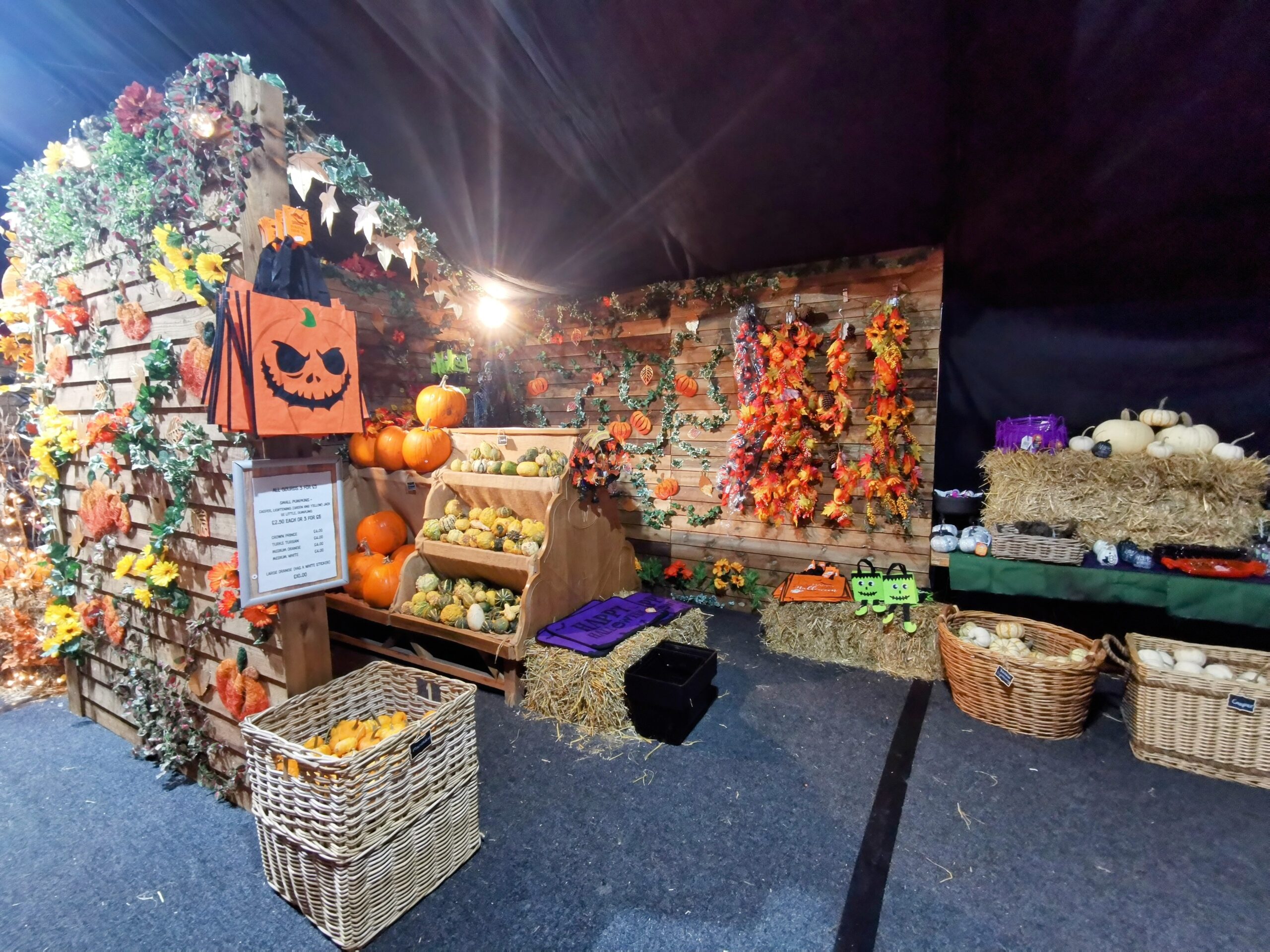 Halloween Pumpkin Festival at Willows Activity Farm.