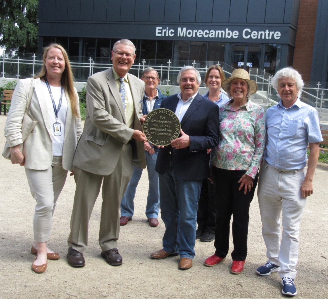 The Eric Morecambe Centre was a past winner of a Harpenden Society Award.