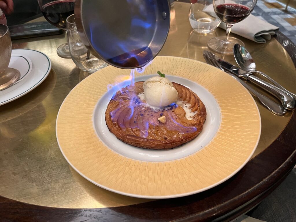 Apple tart.