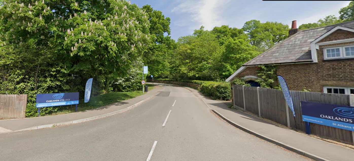 Oaklands College. Photo: Google Streetview
