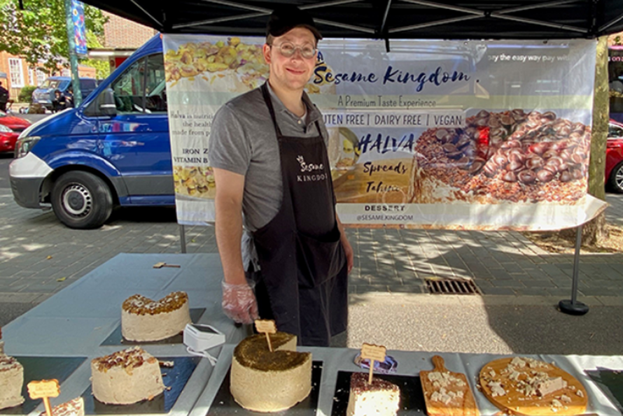 Some of the new traders at St Albans Charter Market.