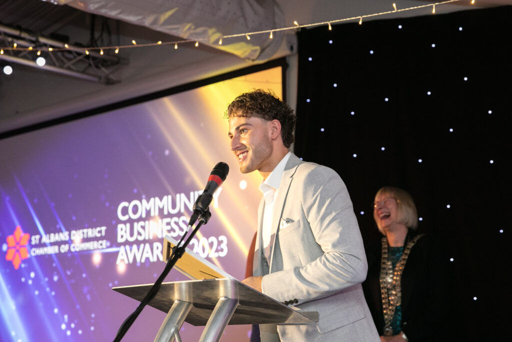 St Albans Chamber of Commerce Community Business Awards 2023. Photo: Rebecca Fennell Photography