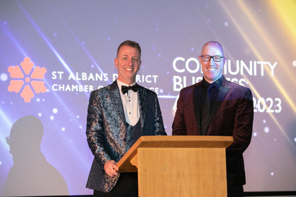 St Albans Chamber of Commerce Community Business Awards 2023. Photo: Rebecca Fennell Photography