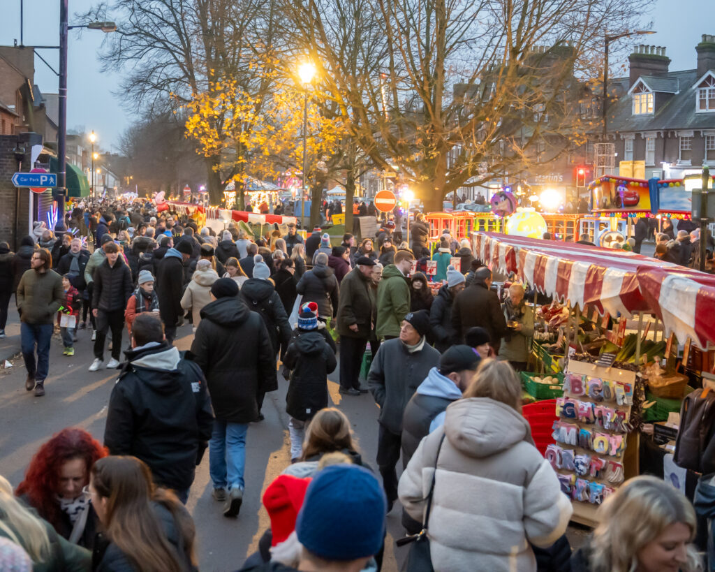 Harpenden Christmas Carnival. Photo: Tim Tate