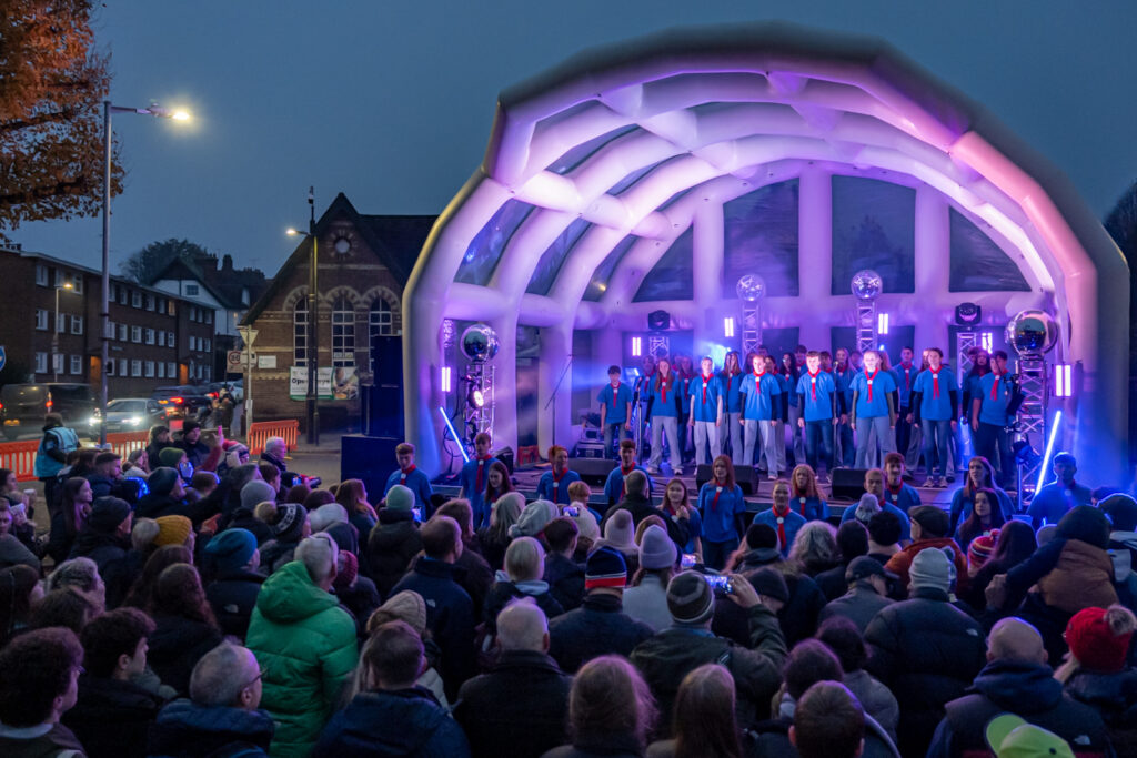 Harpenden Christmas Carnival. Photo: Tim Tate