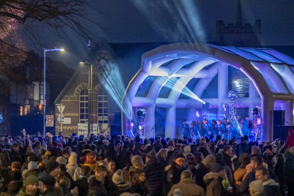 Harpenden Christmas Carnival. Photo: Tim Tate