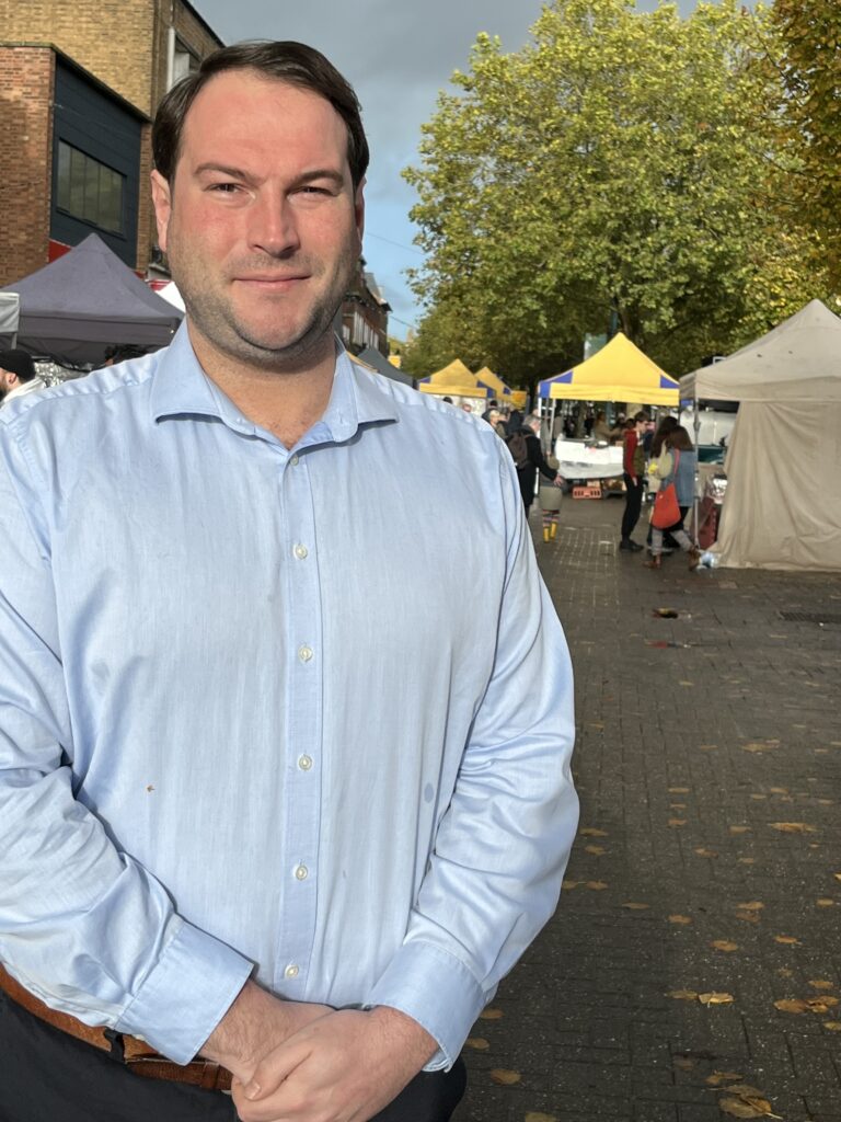 Conservative Parliamentary candidate for St Albans, James Spencer.
