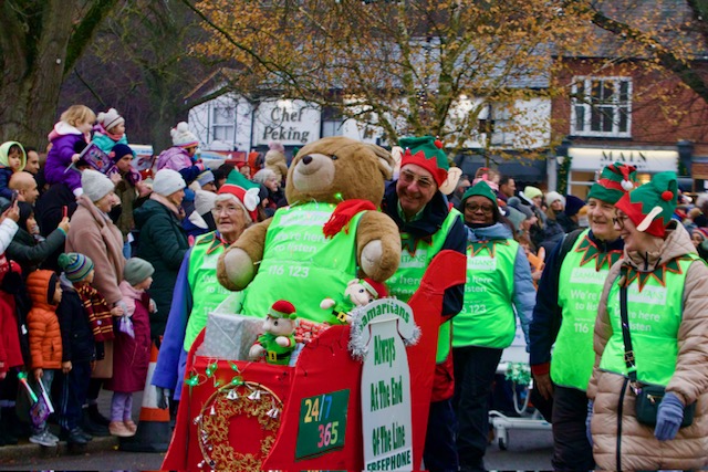Harpenden Christmas Carnival. Photo: Helen Bird