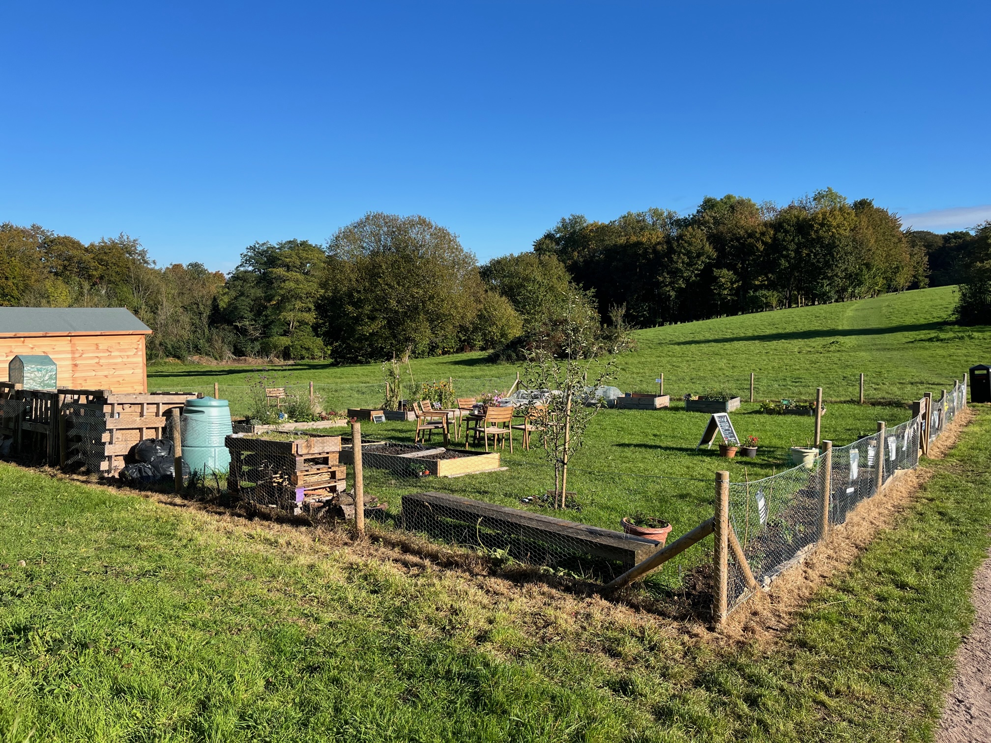 Grow Chiswell Green's community garden at Greenwood Park.