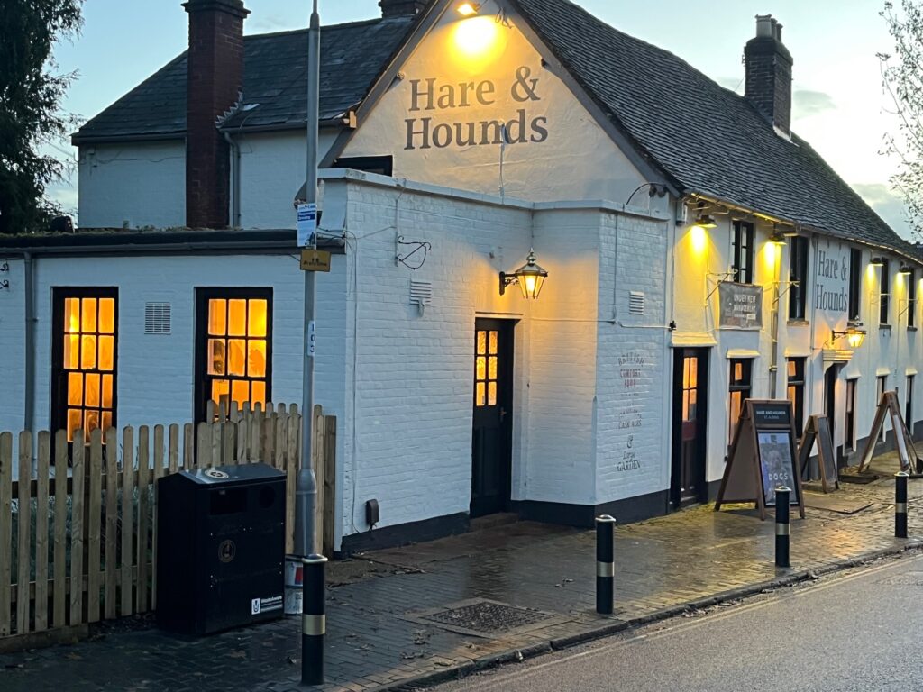 The new look Hare and Hounds.