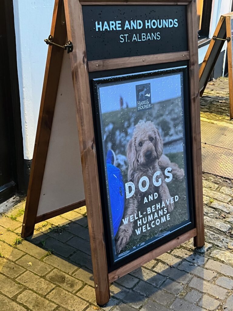 The new look Hare and Hounds.