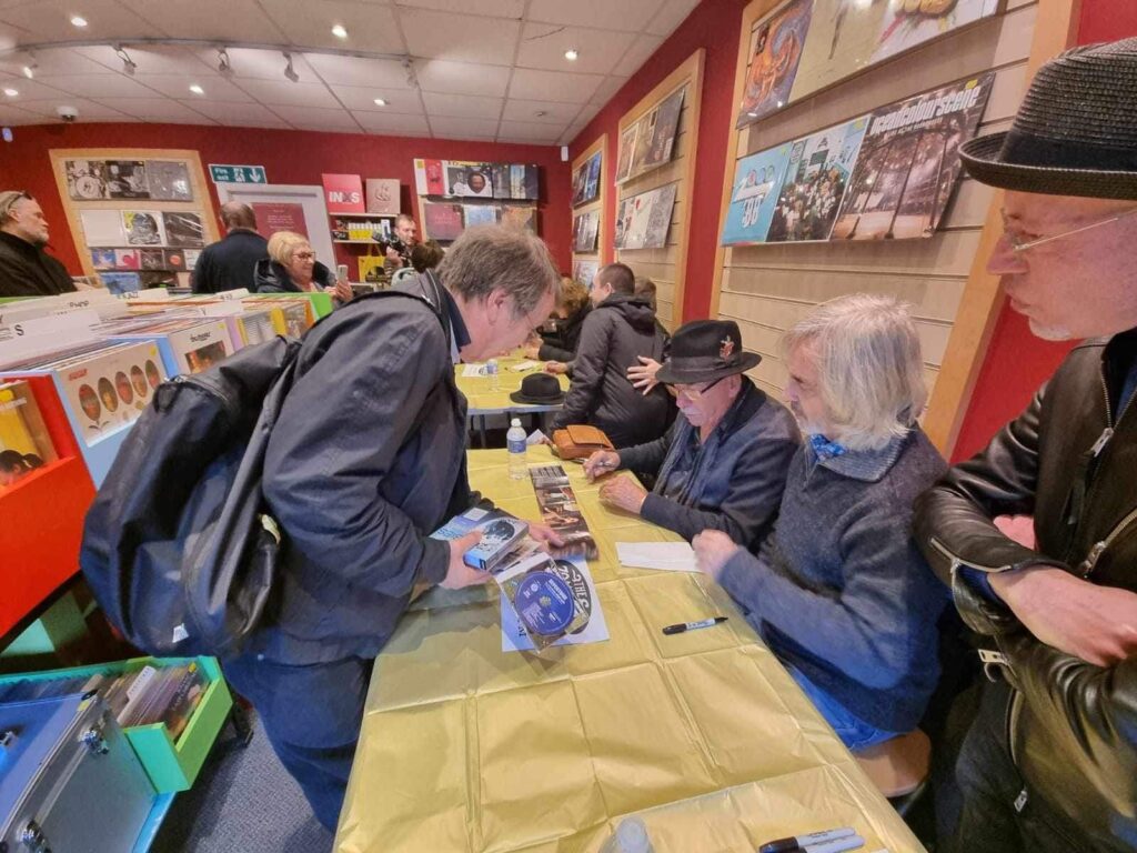 The Zombies appeared at Empire Records for a special signing event.