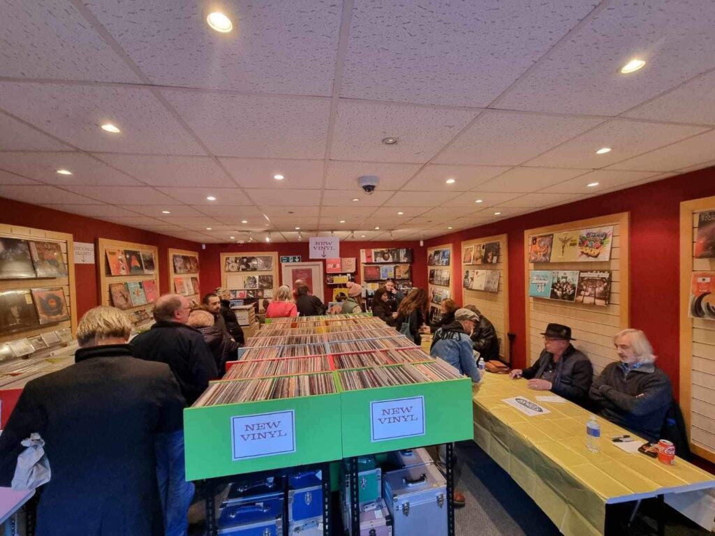 The Zombies appeared at Empire Records for a special signing event.