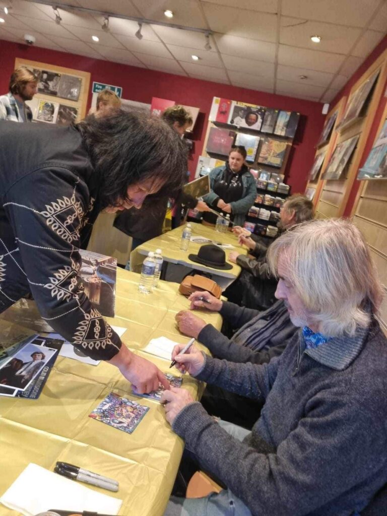 The Zombies appeared at Empire Records for a special signing event.
