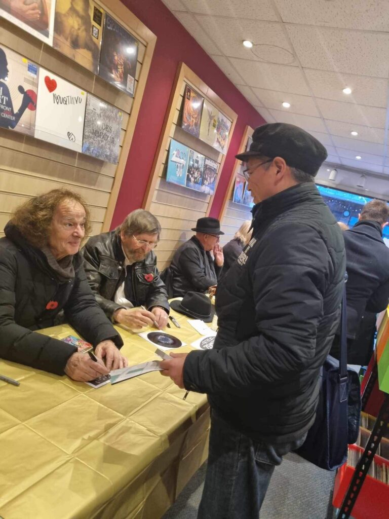 The Zombies appeared at Empire Records for a special signing event.