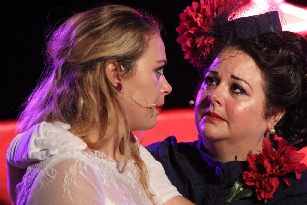 Anna as Leonata in Much Ado About Nothing.