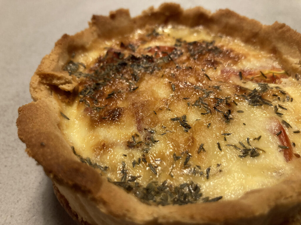 Quiche.