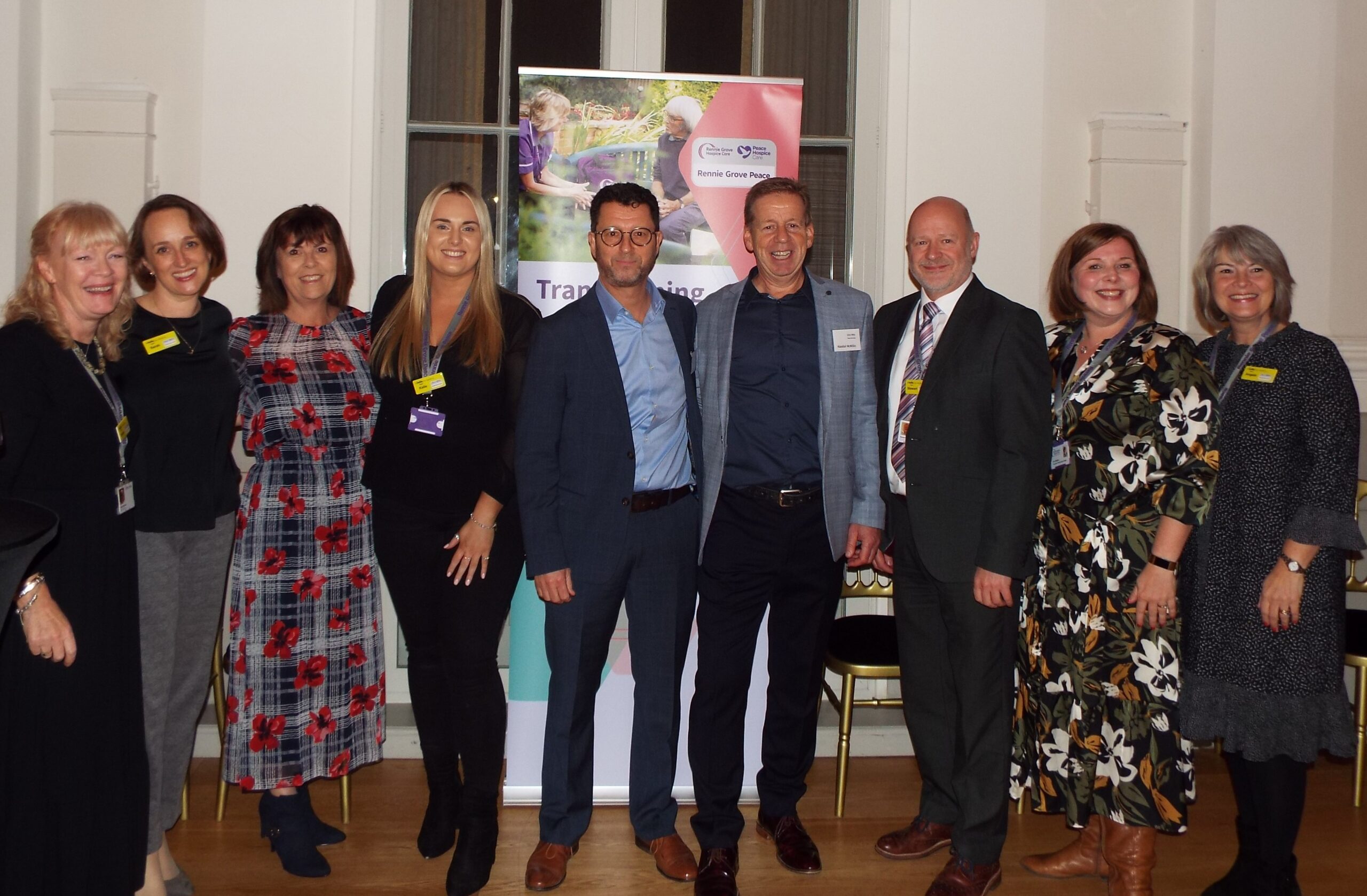 Rennie Grove Peace Hospice Christmas corprorate reception.