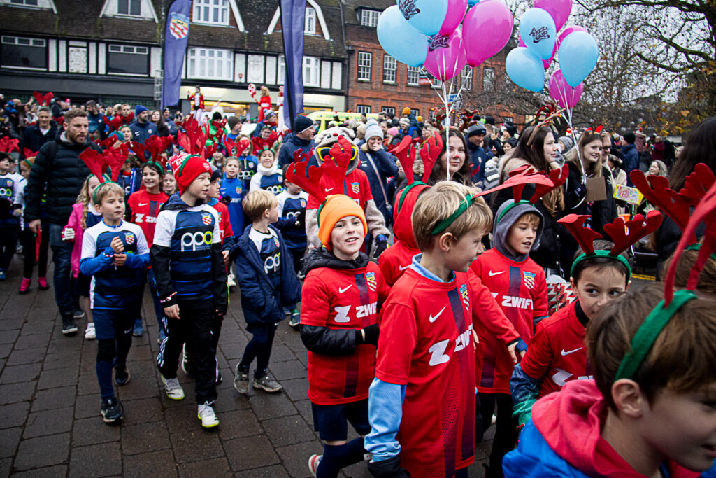 Harpenden Christmas Carnival. Photo: Jill Bolton