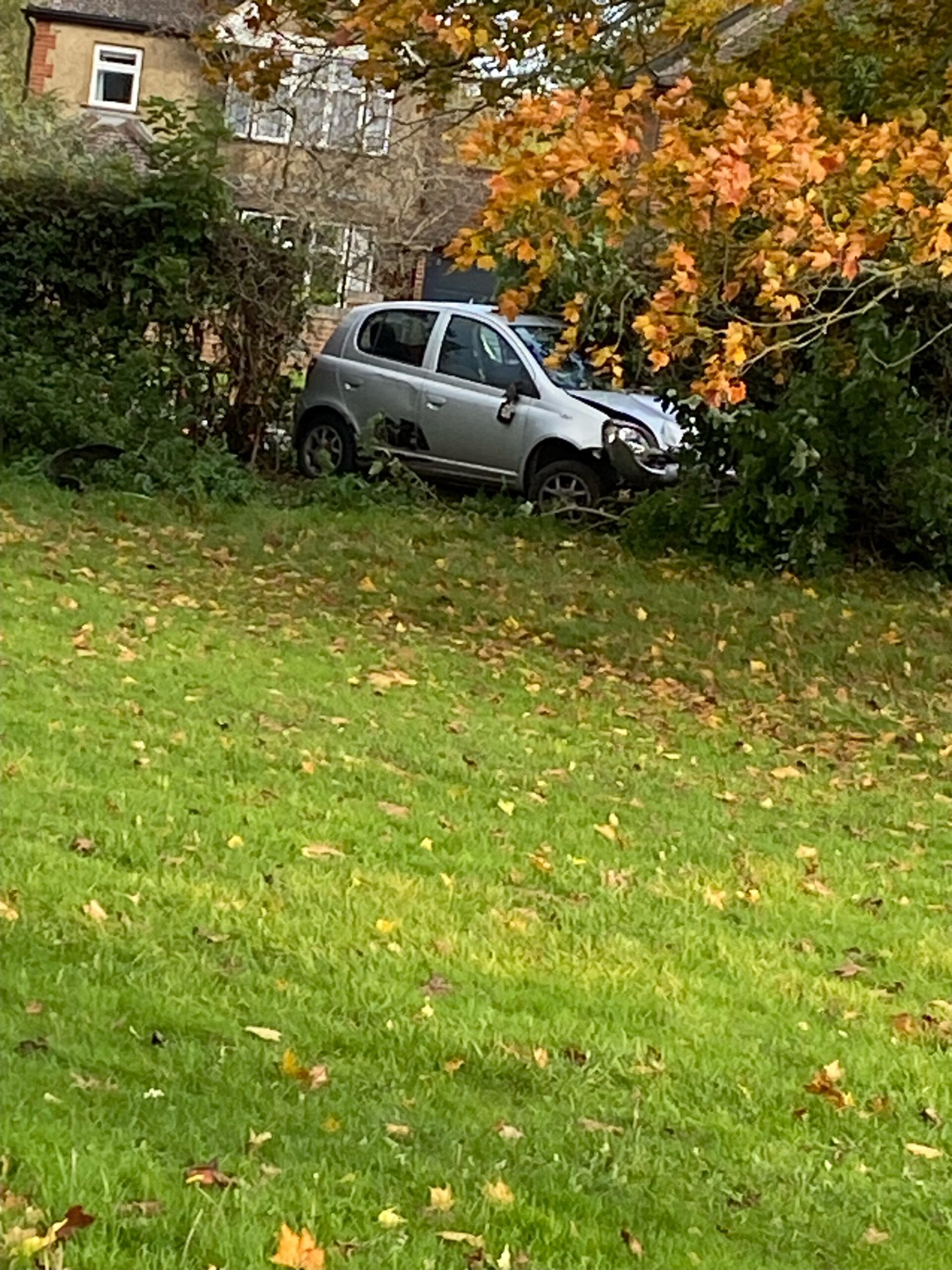 There has been a serious accident on the A1081.