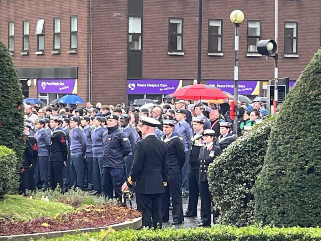 St Albans Remembrance Day parade and service 2023.