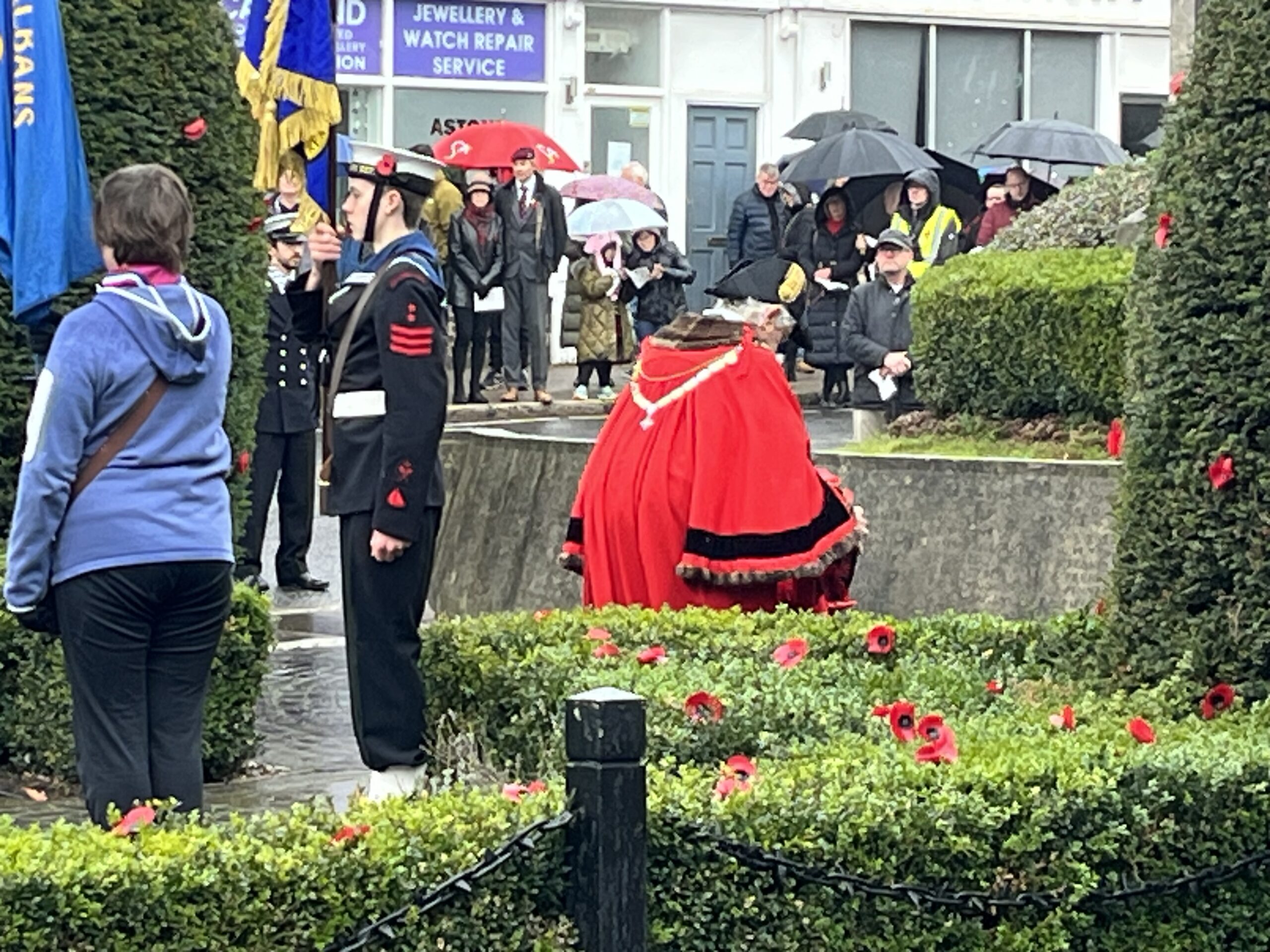 St Albans Remembrance Day parade and service 2023.