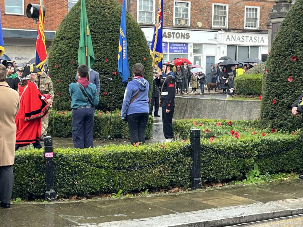 St Albans Remembrance Day parade and service 2023.