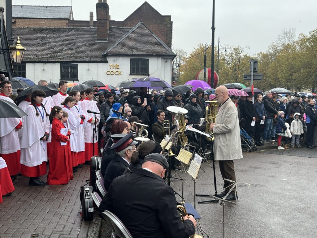 St Albans Remembrance Day parade and service 2023.