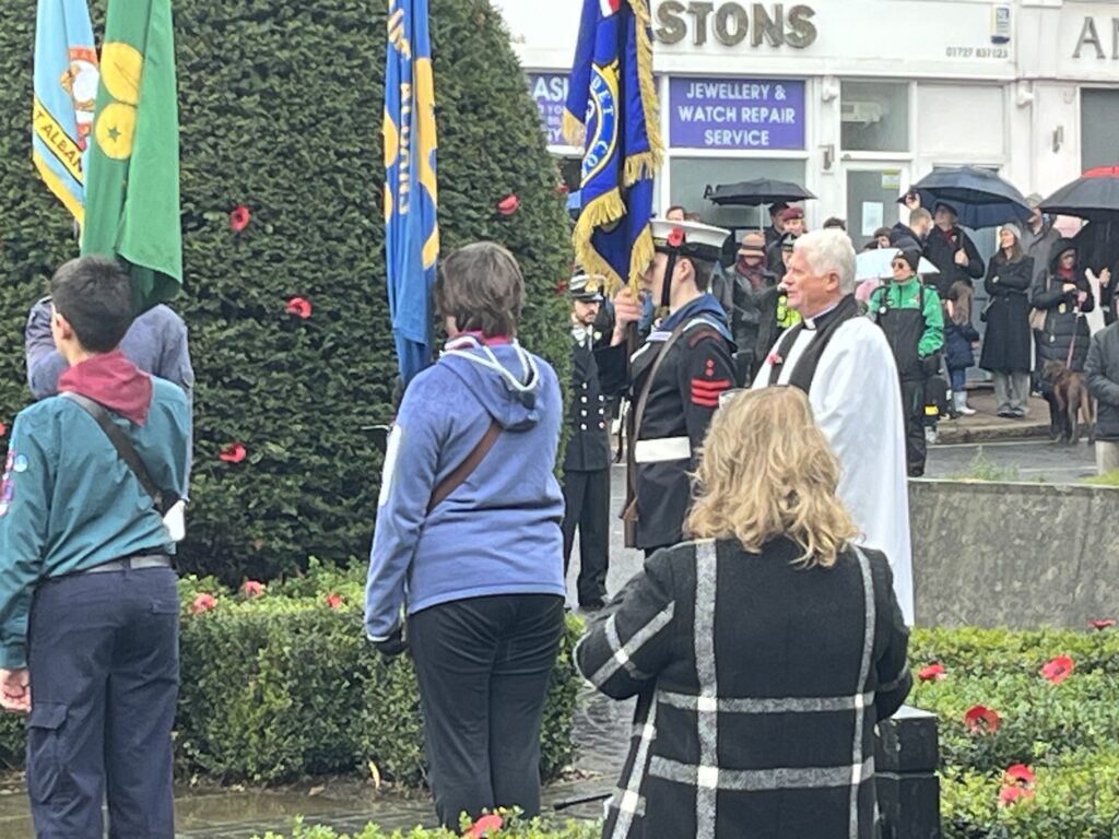 St Albans Remembrance Day parade and service 2023.